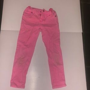 Pink jeans